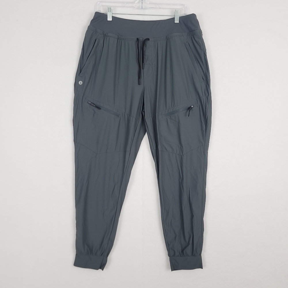 Baleaf Women's XL Gray Pull On Athletic Outdoor Workout Pants Pockets Joggers